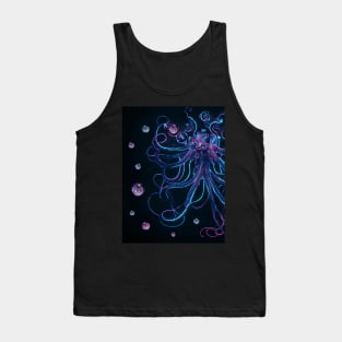 Neon Octopus Tank Top